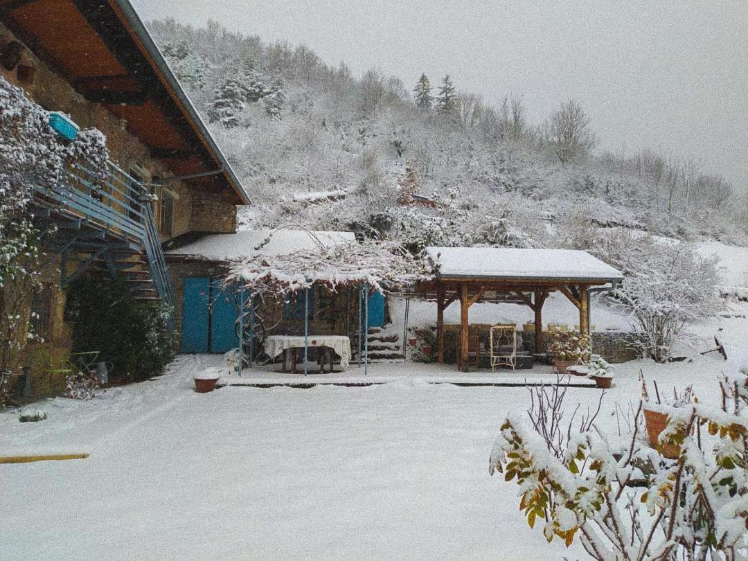 Studio Au Pied De La Montagne Et Vue Imprenable Saint-Alban  Eksteriør bilde