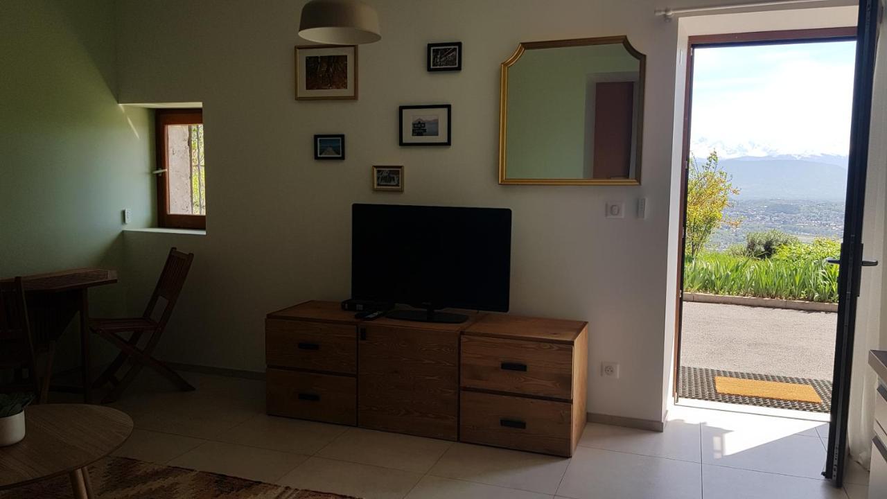 Studio Au Pied De La Montagne Et Vue Imprenable Saint-Alban  Eksteriør bilde